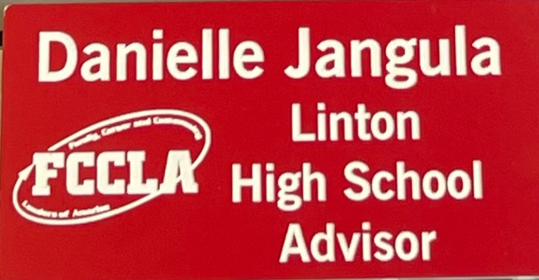 FCCLA Name Badge